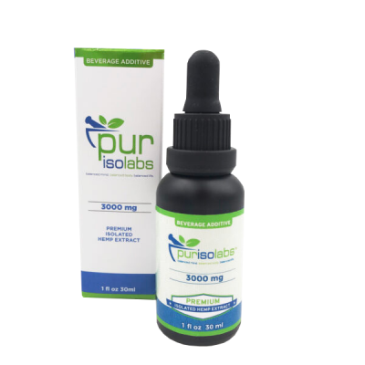 Pur Iso Beverage Additive Isolated Hemp Extract 3000 MG